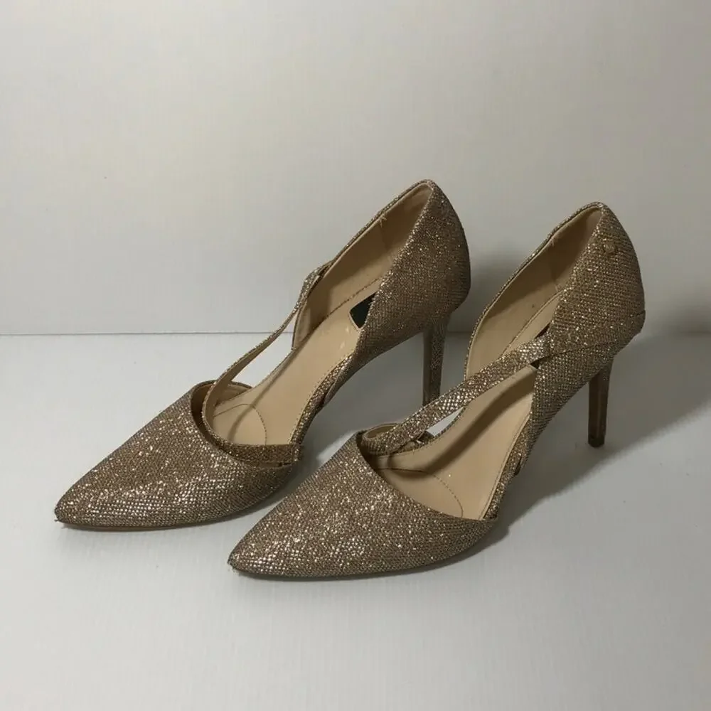 Jones New York Signature Glitter Pointed Toe Stiletto 3 3/4